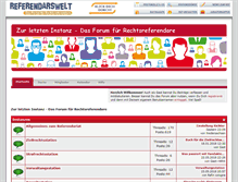 Tablet Screenshot of forum-zur-letzten-instanz.de